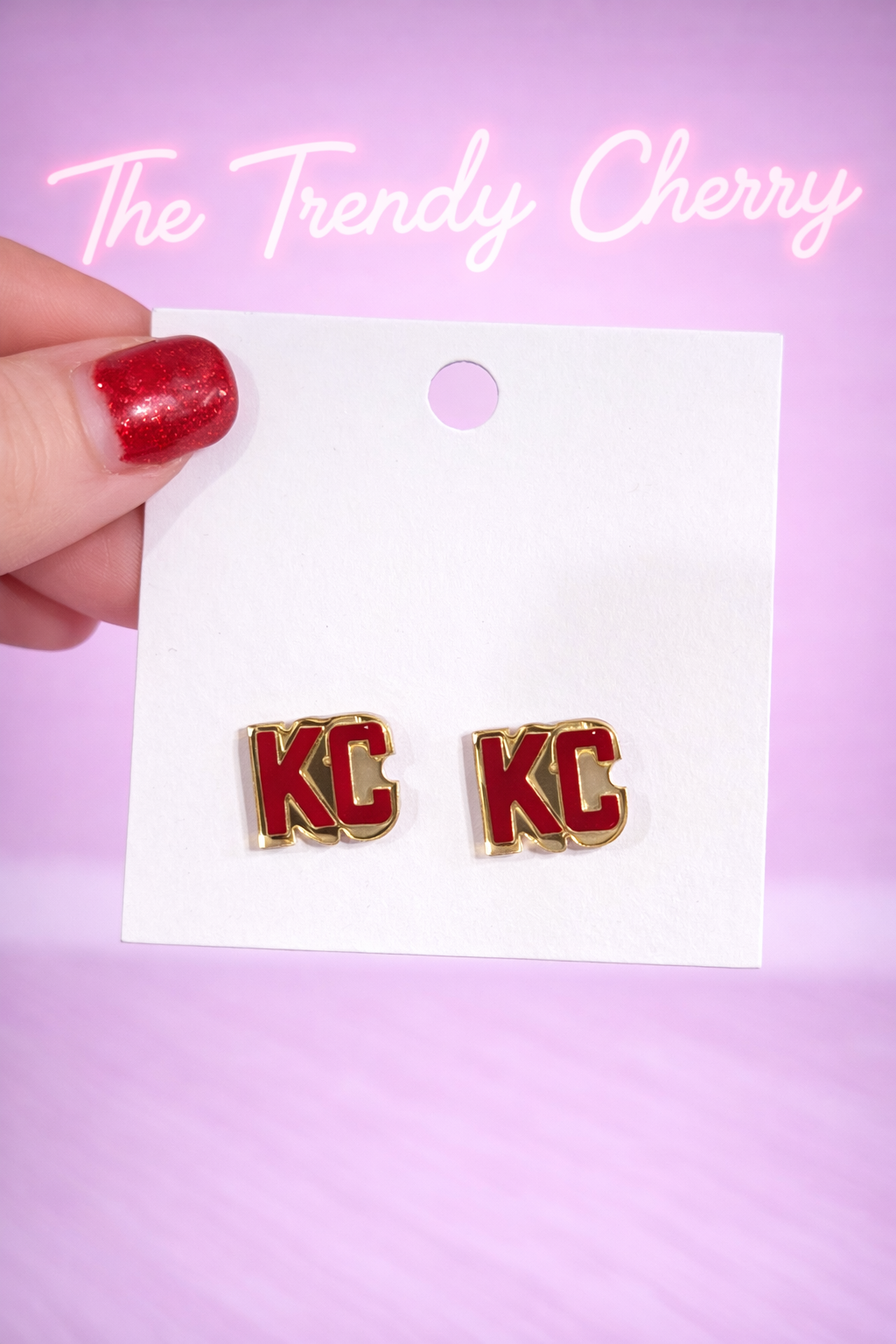 Kansas City stud earrings