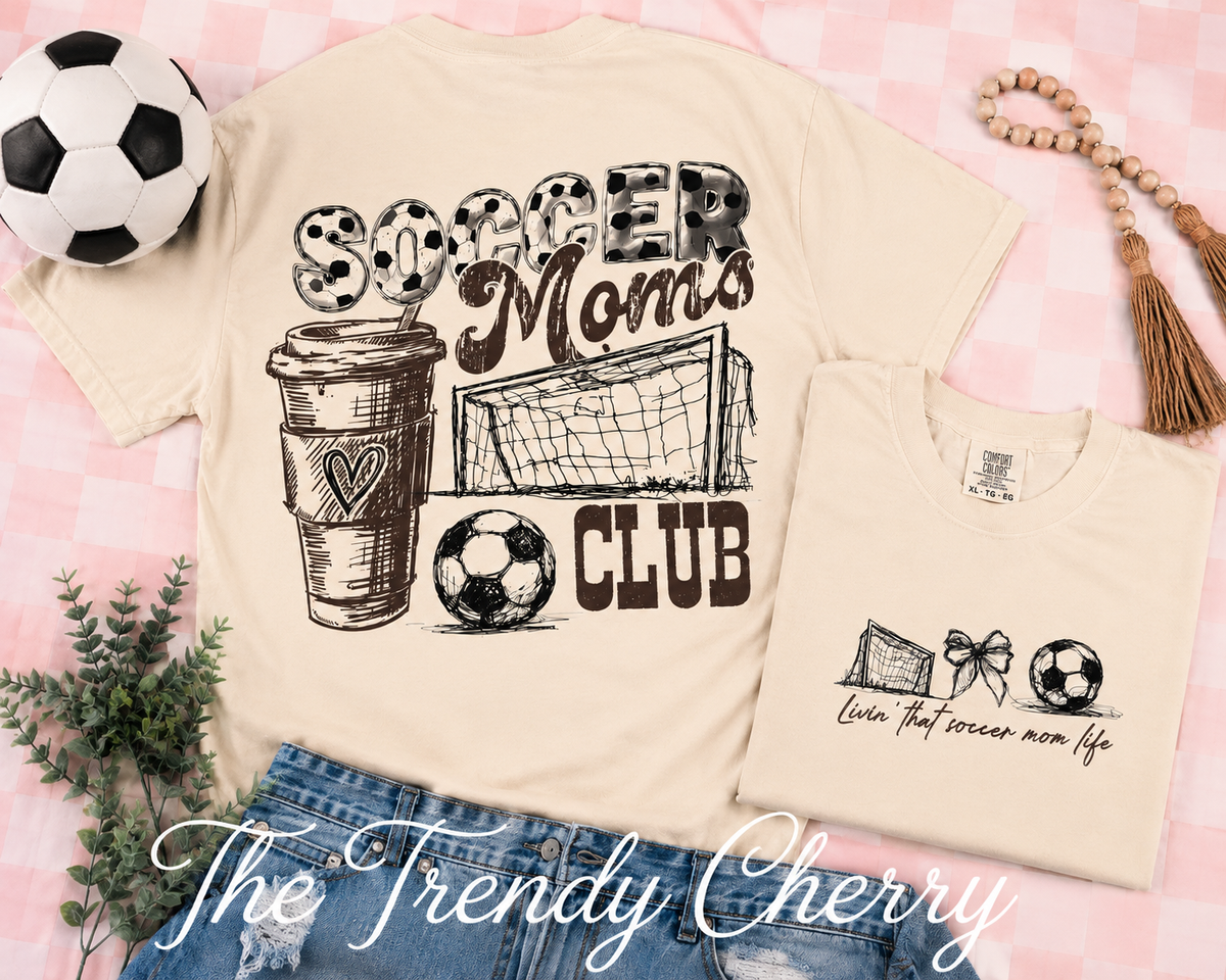 Soccer Moms Club T-Shirt