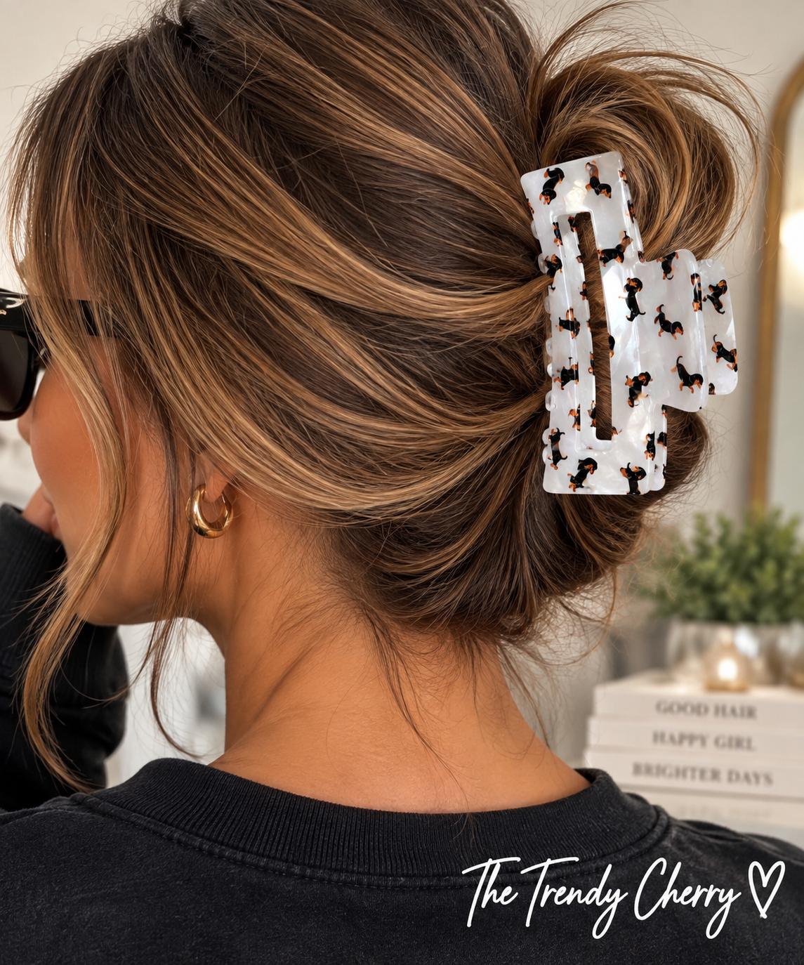 Dachshund Hairclip Claw