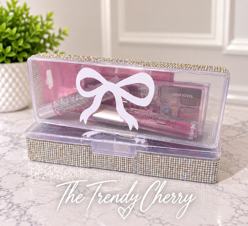 Rhinestoned Bow Gift box set