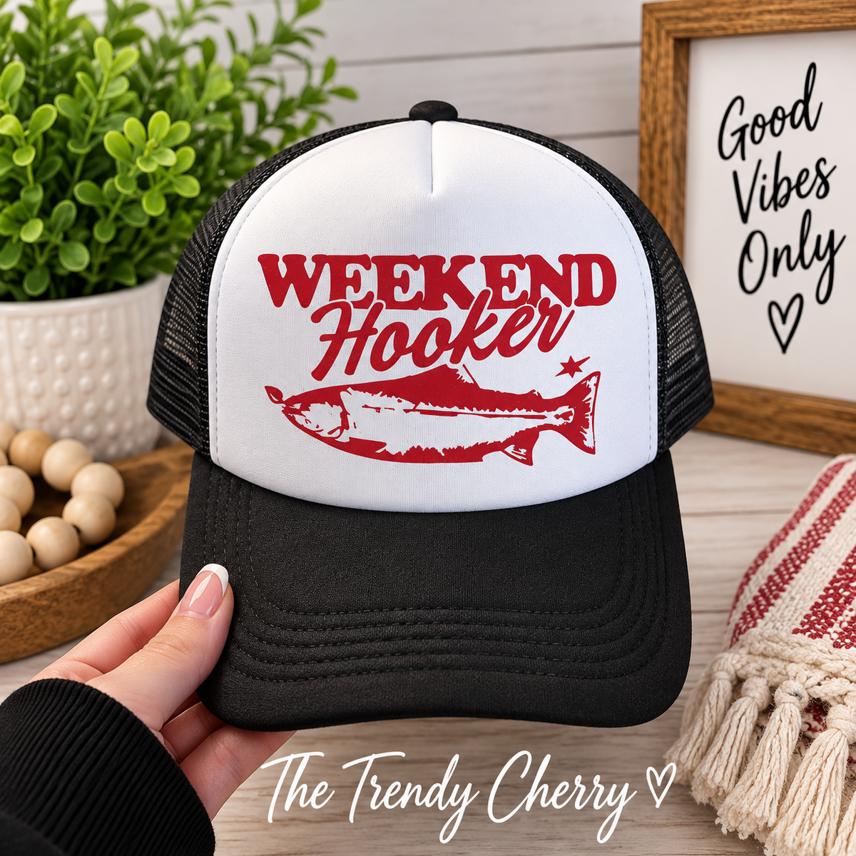 Weekend Hooker Trucker Hat