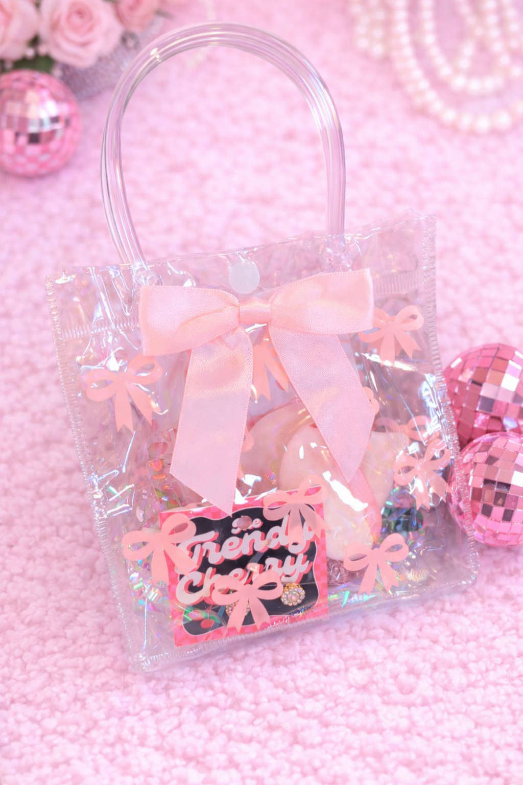 Gift bag filled with goodies