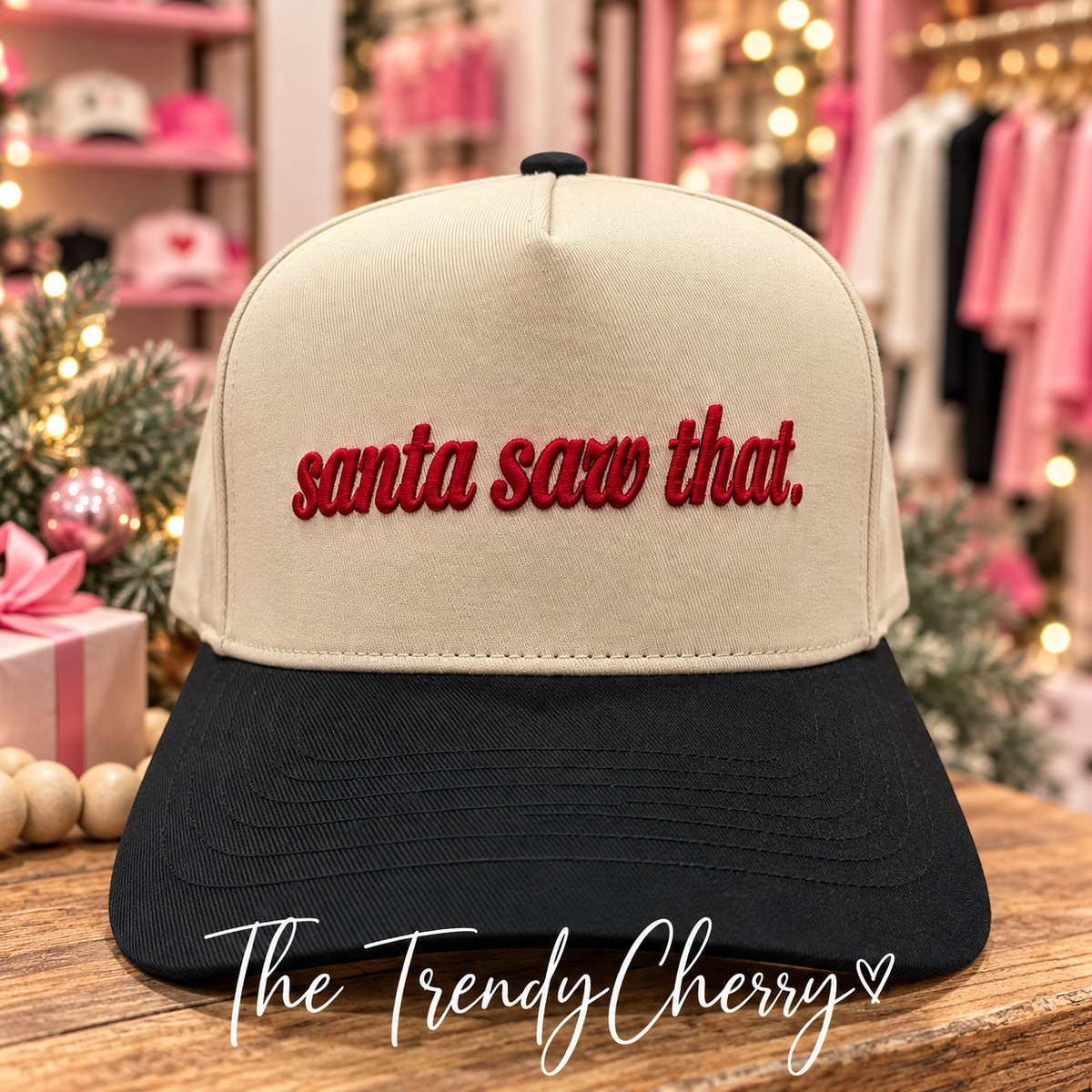 CC Santa Saw That Truck Hat