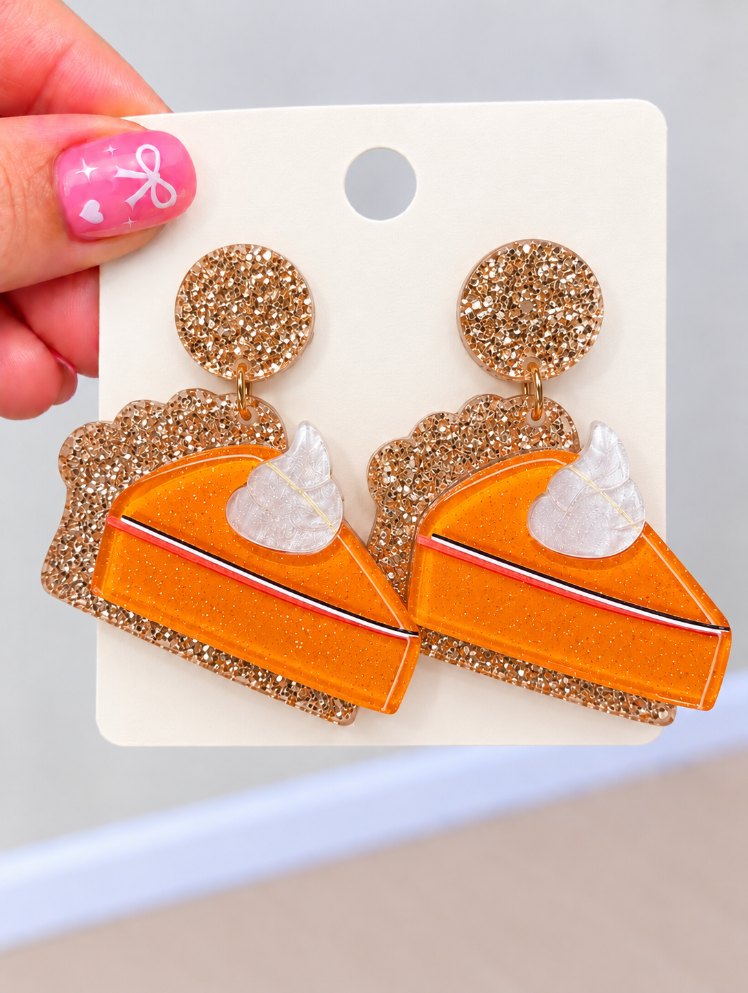 Pumpkin Pie Earrings