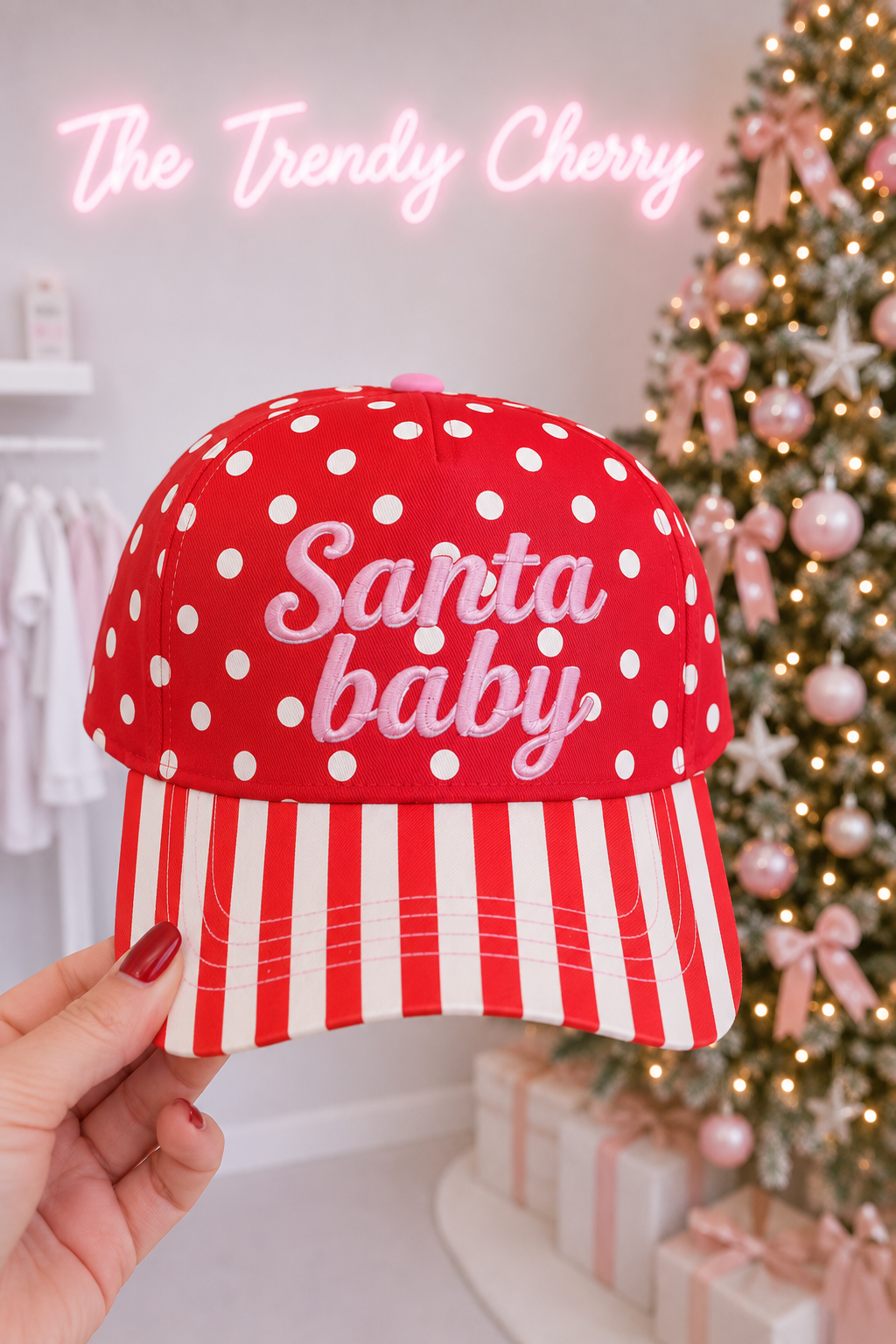 Santa Baby Christmas Hat