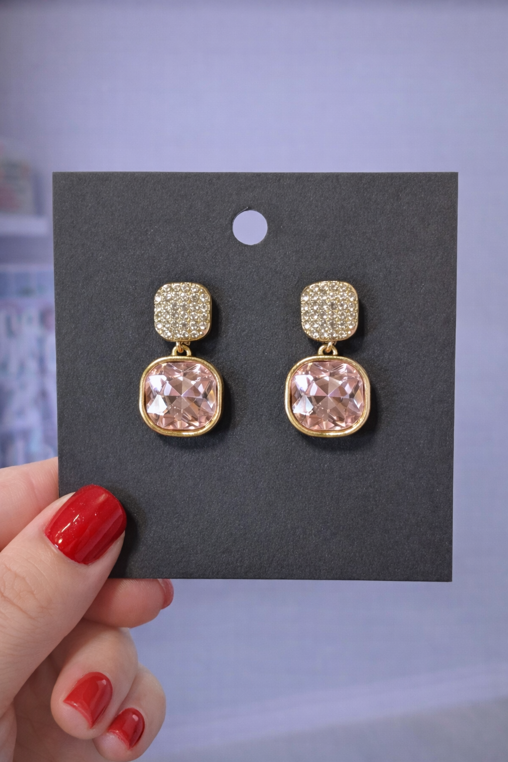 Megan's princess drop earrings