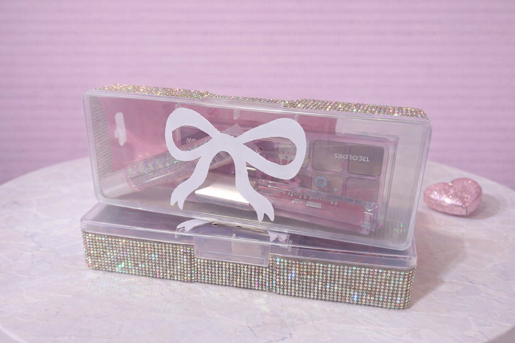 Rhinestoned Bow Gift box set