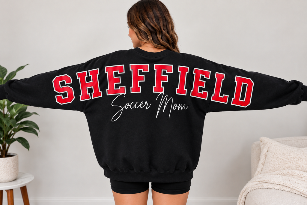 Sheffield Soccer Mom Sweatshirt