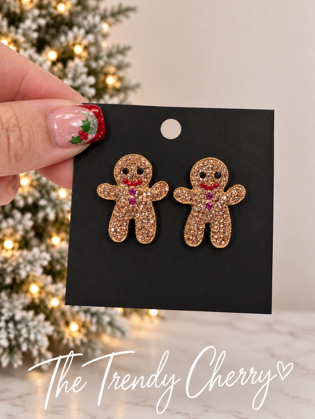 Gingerbread Earrings