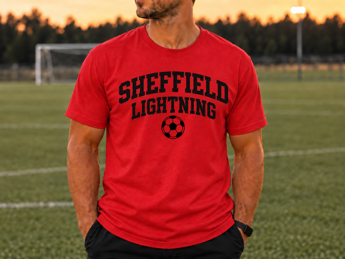 Red Sheffield Soccer T-shirt