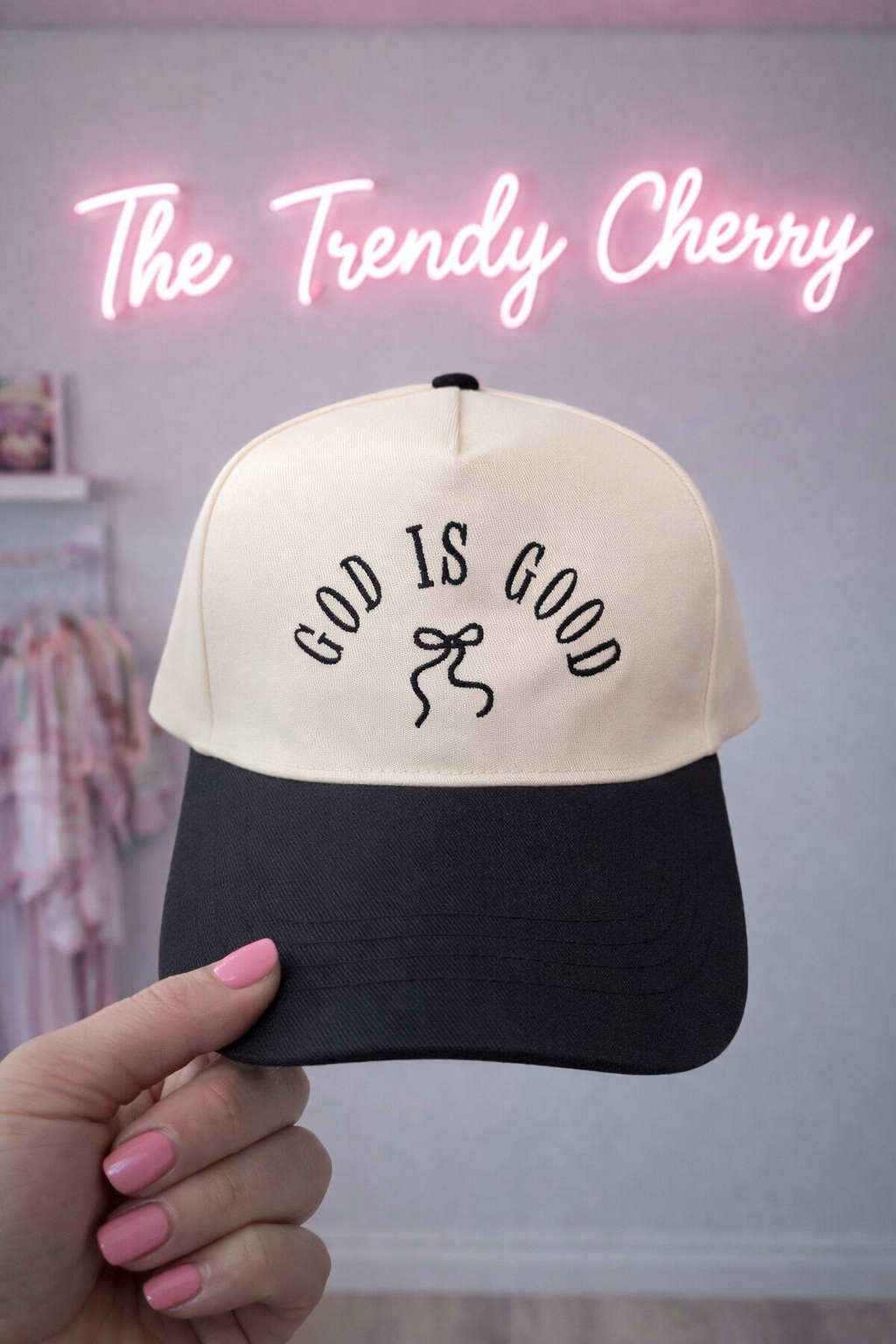 Black God is Good Canvas Trucker Hat
