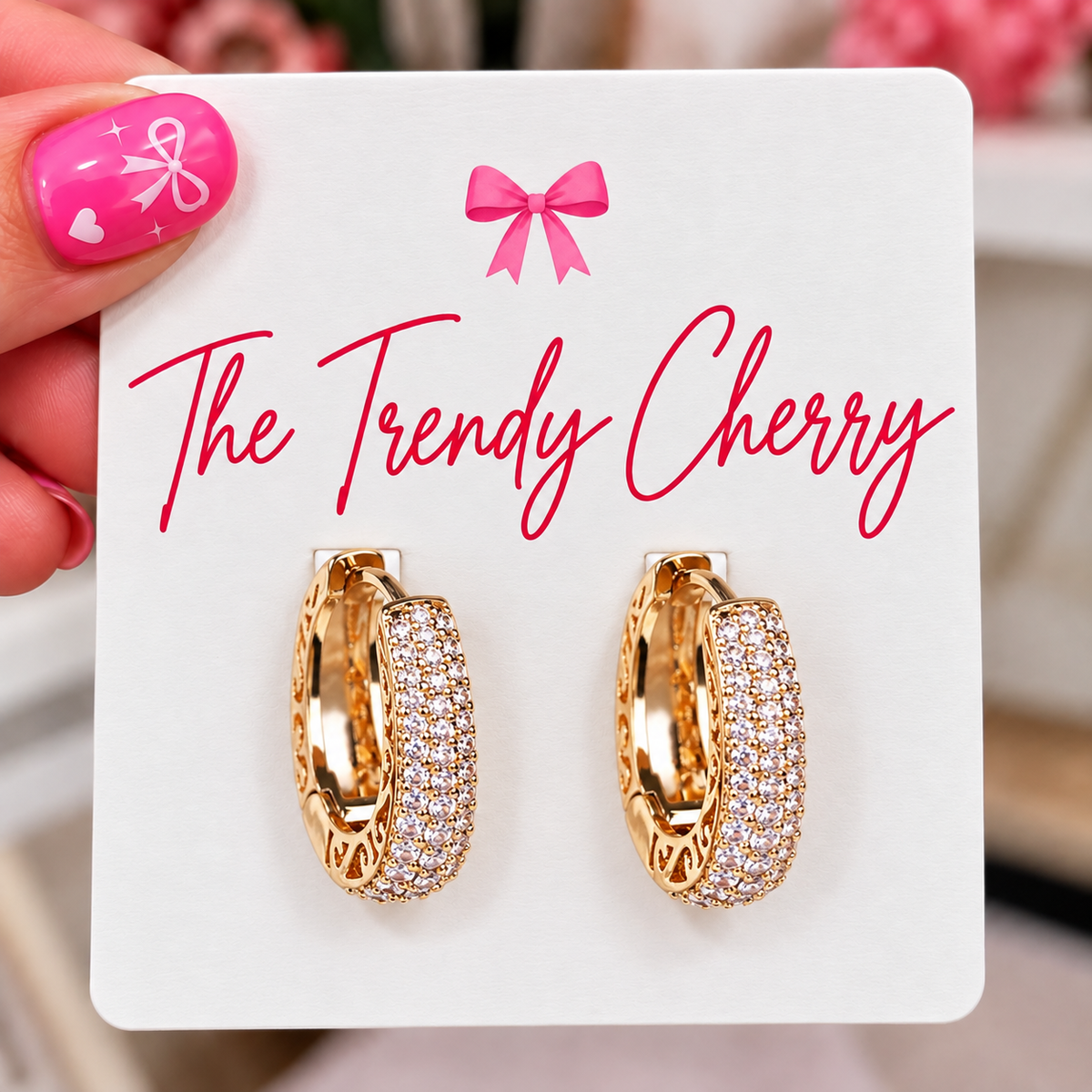 Ashley Mads Hoop Earrings