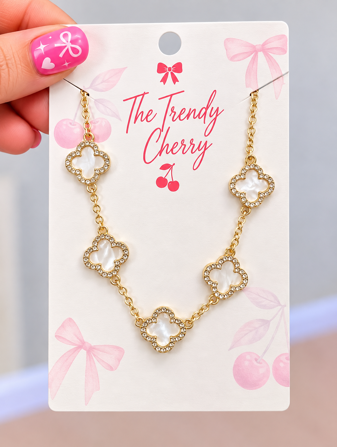 Gold flower bracelet