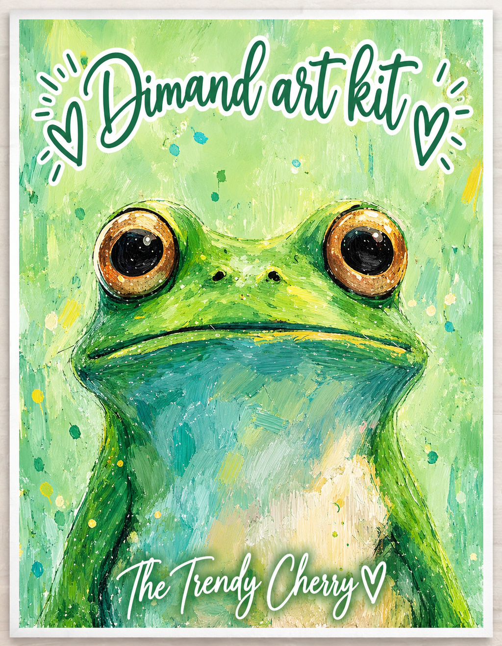 Diamond By Number Kit- Frog