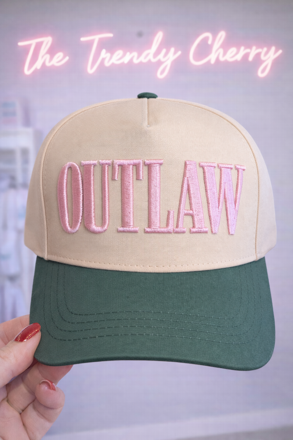 Outlaw trucker hat