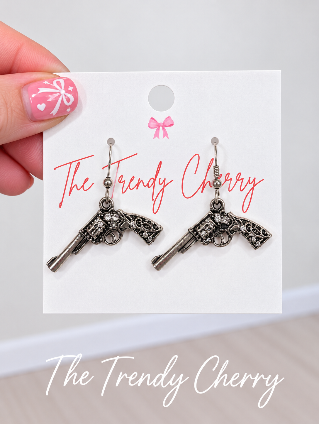 Western Gun earrings