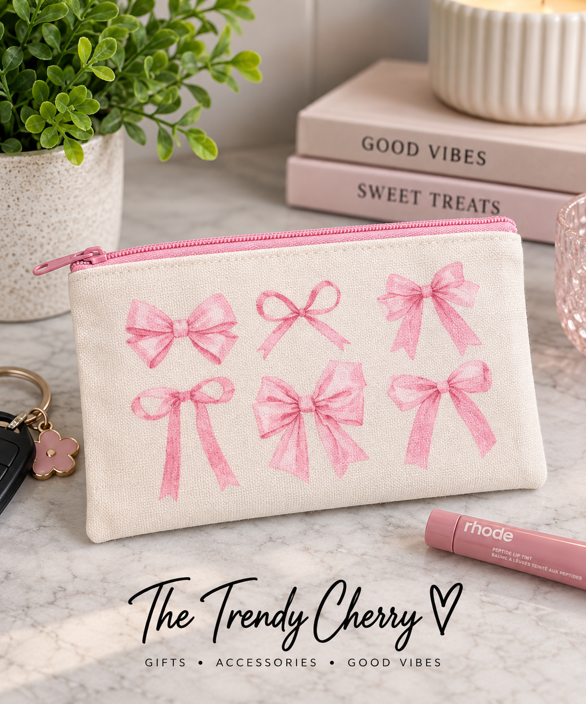 Bow Cosmetic Bag