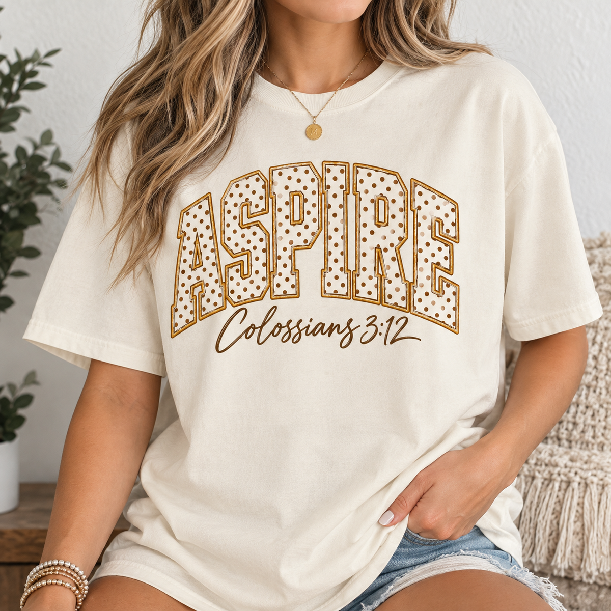 Aspire Colossians 3:12 T-shirt