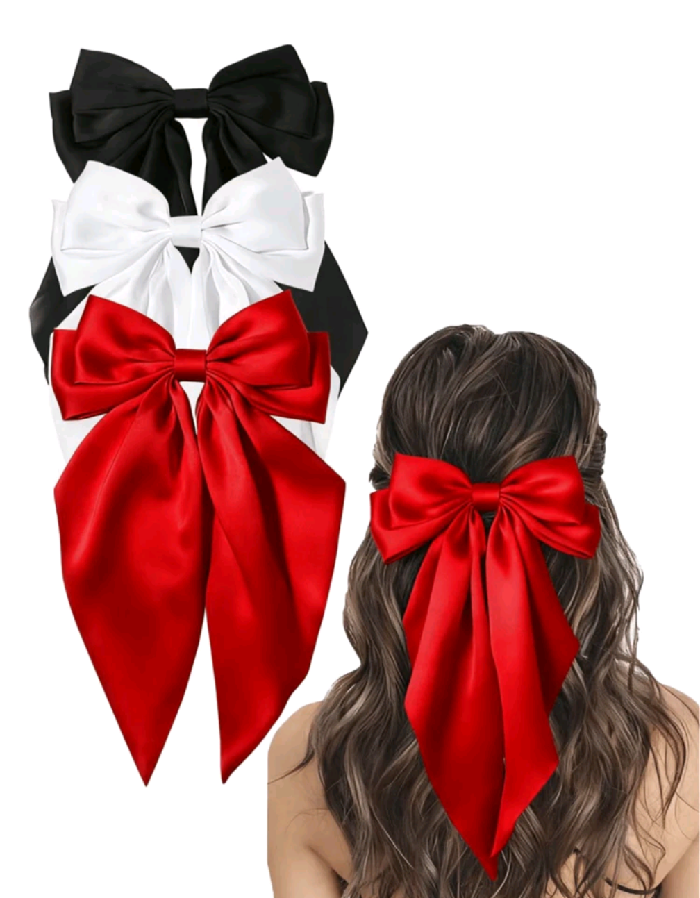 Girls hair bow clip