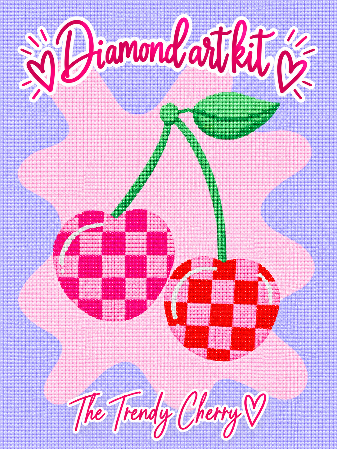 Diamond By Number Kit- Trendy Cherries