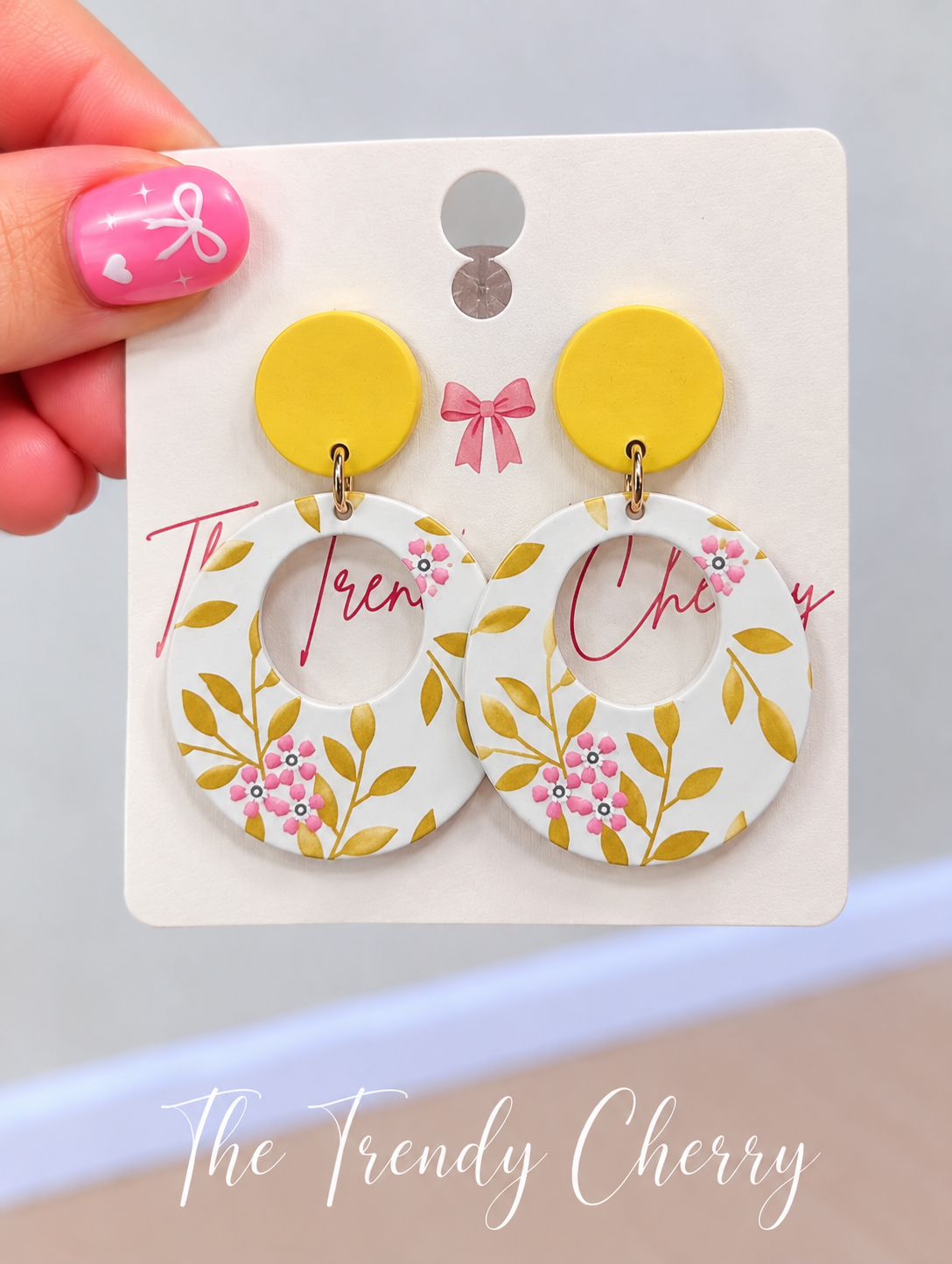 Summer Yellow Earrings