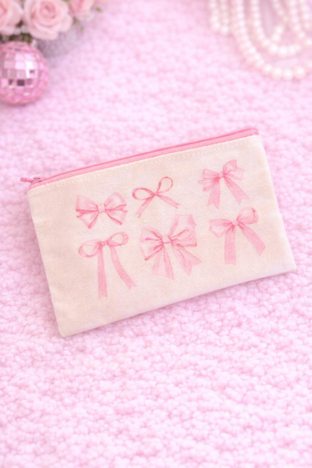 Bow Cosmetic Bag