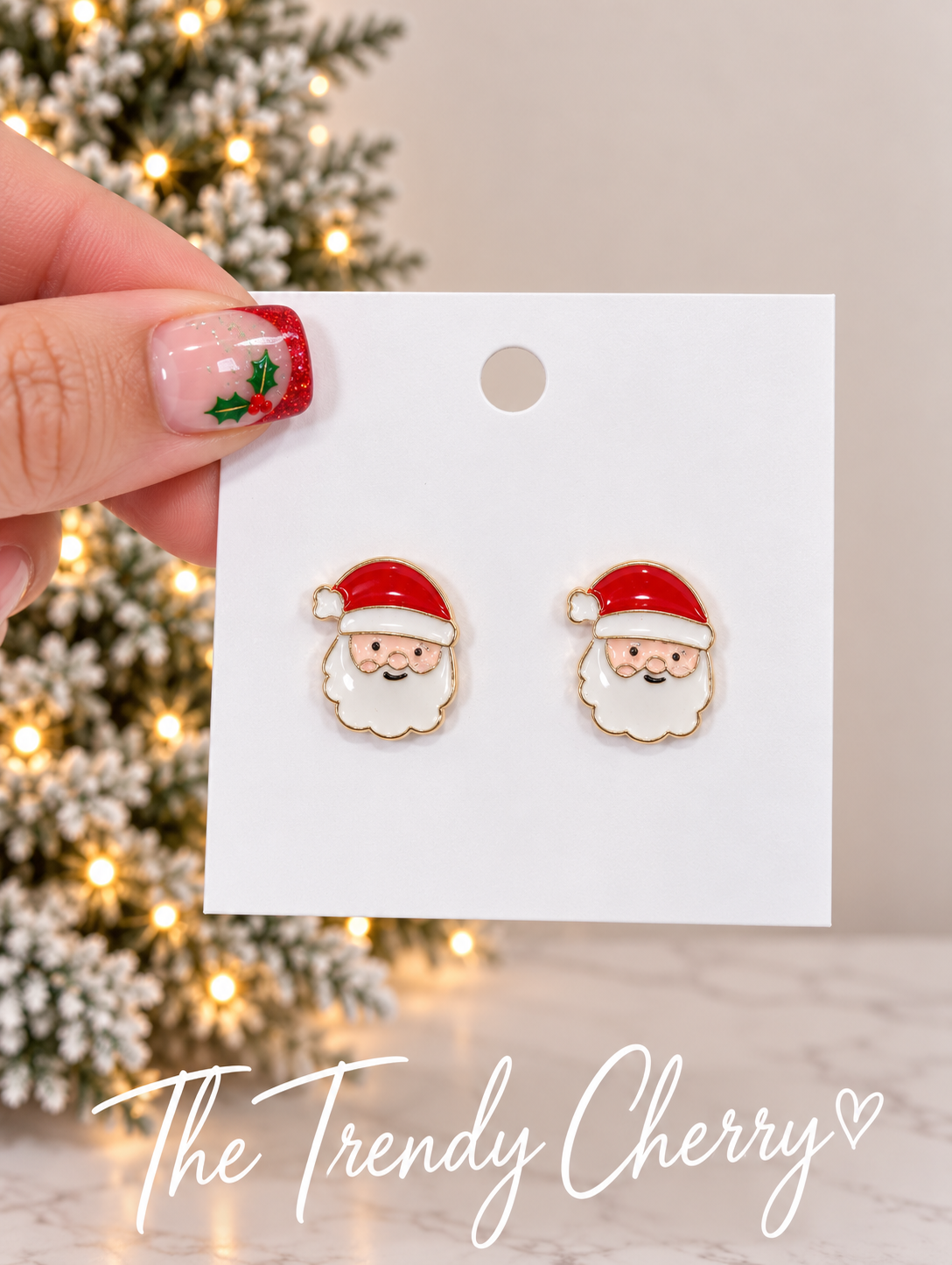 Santa Stud Earrings