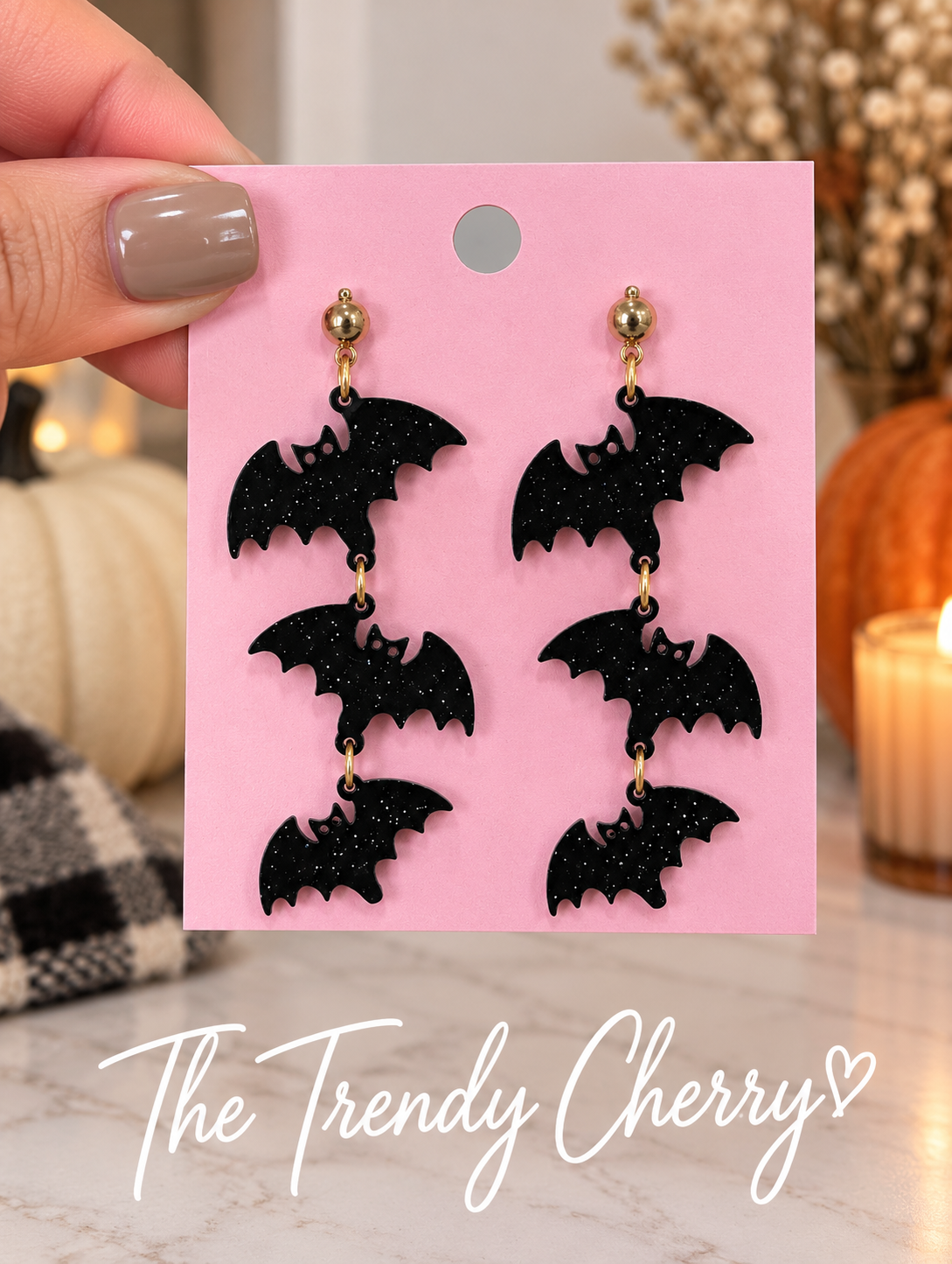 Bat Earrings