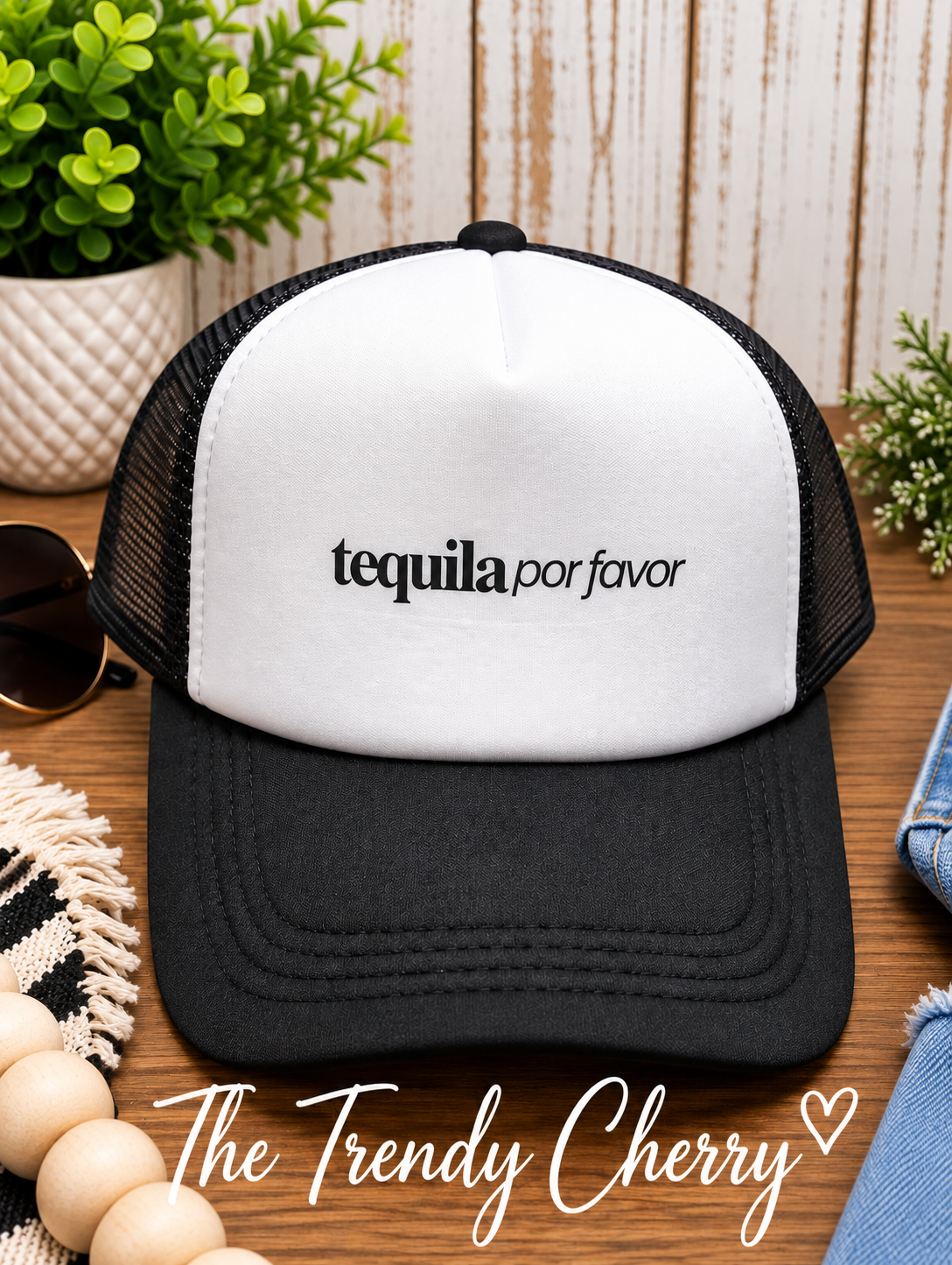 Tequila por favor Trucker Hat