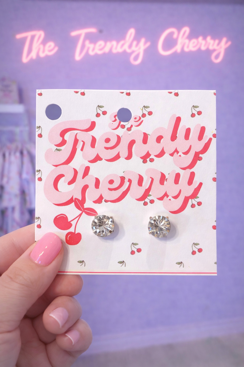The perfect size silver stud earrings
