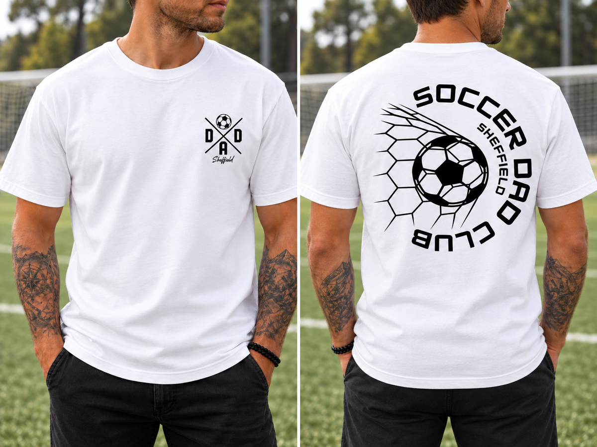 White Sheffield DAD T-shirt