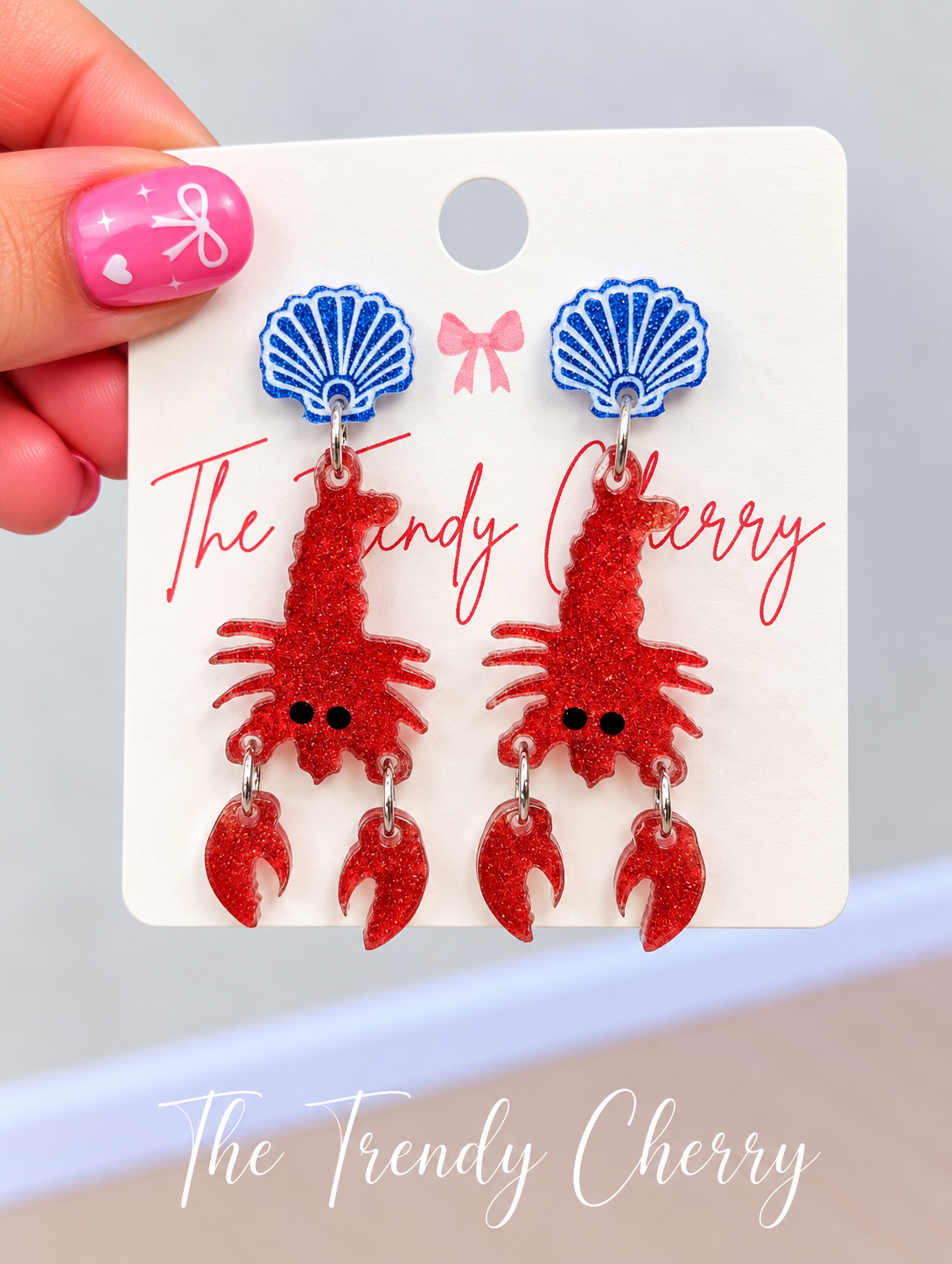 American Crawfish Earrings
