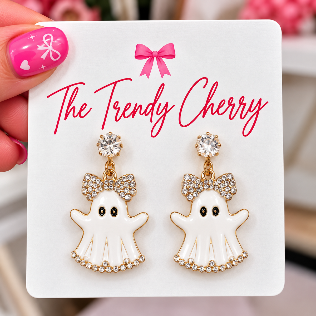 Cutest Ghost Earrings Ever