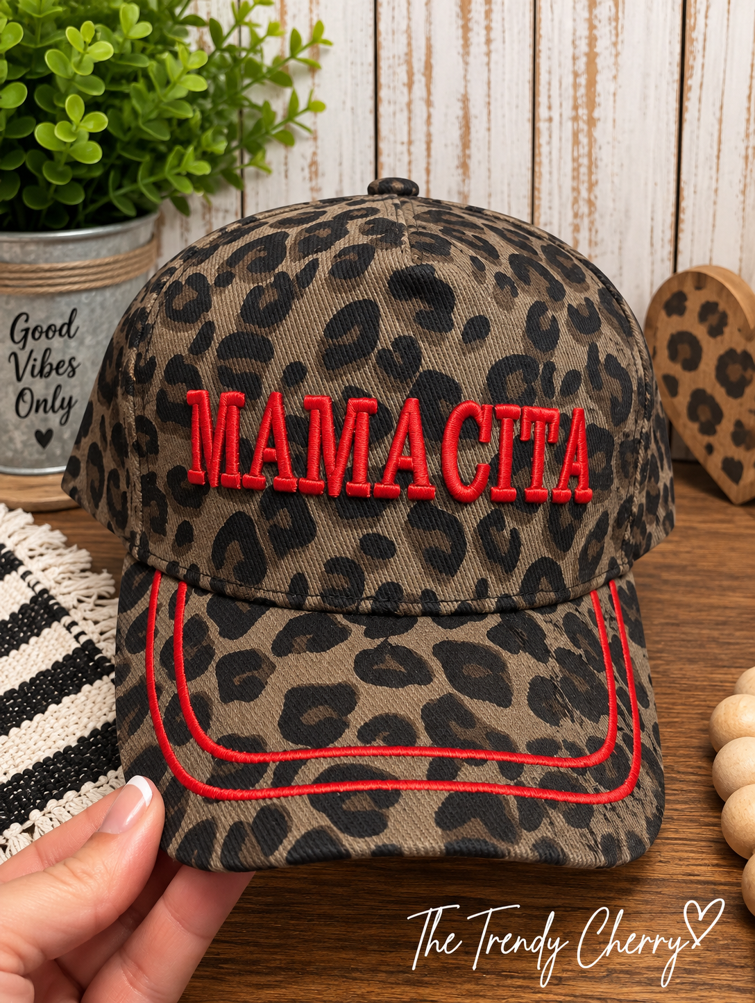 Mamacita Leopard Hat