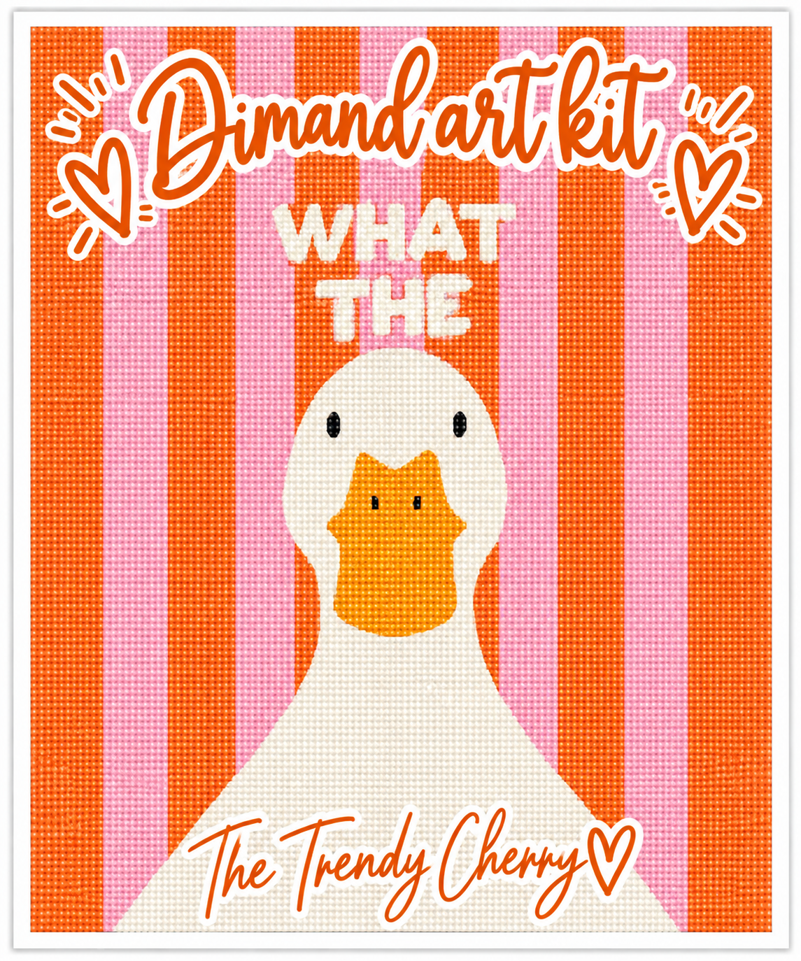 Diamond By Number Kit- what The Duck