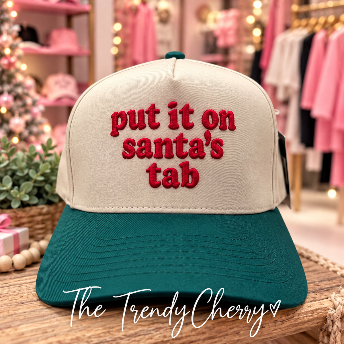 CC Put it on Santa's Tab Truck Hat
