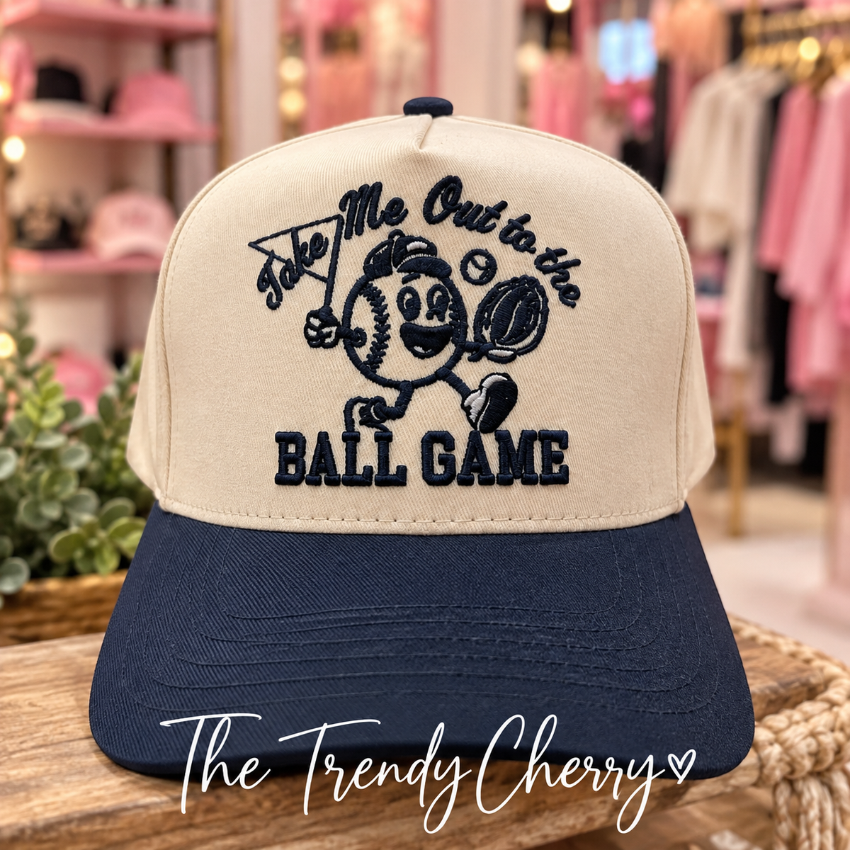 CC Take me out to the Ball Game Truck Hat