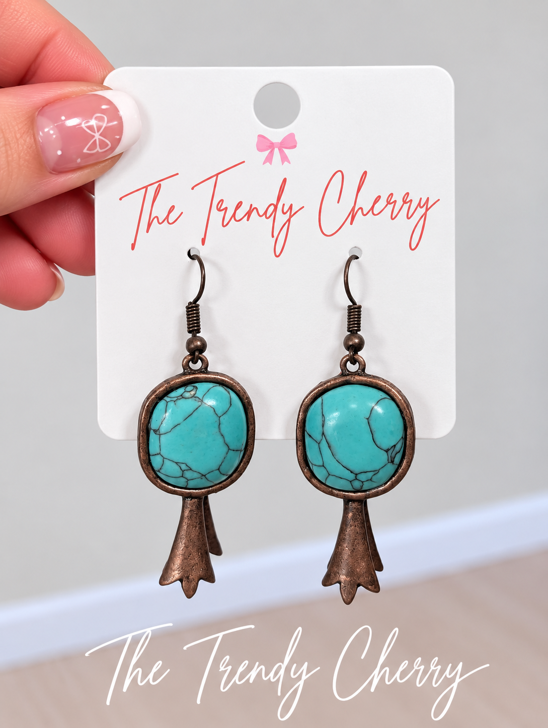 Western Turquoise Earrings