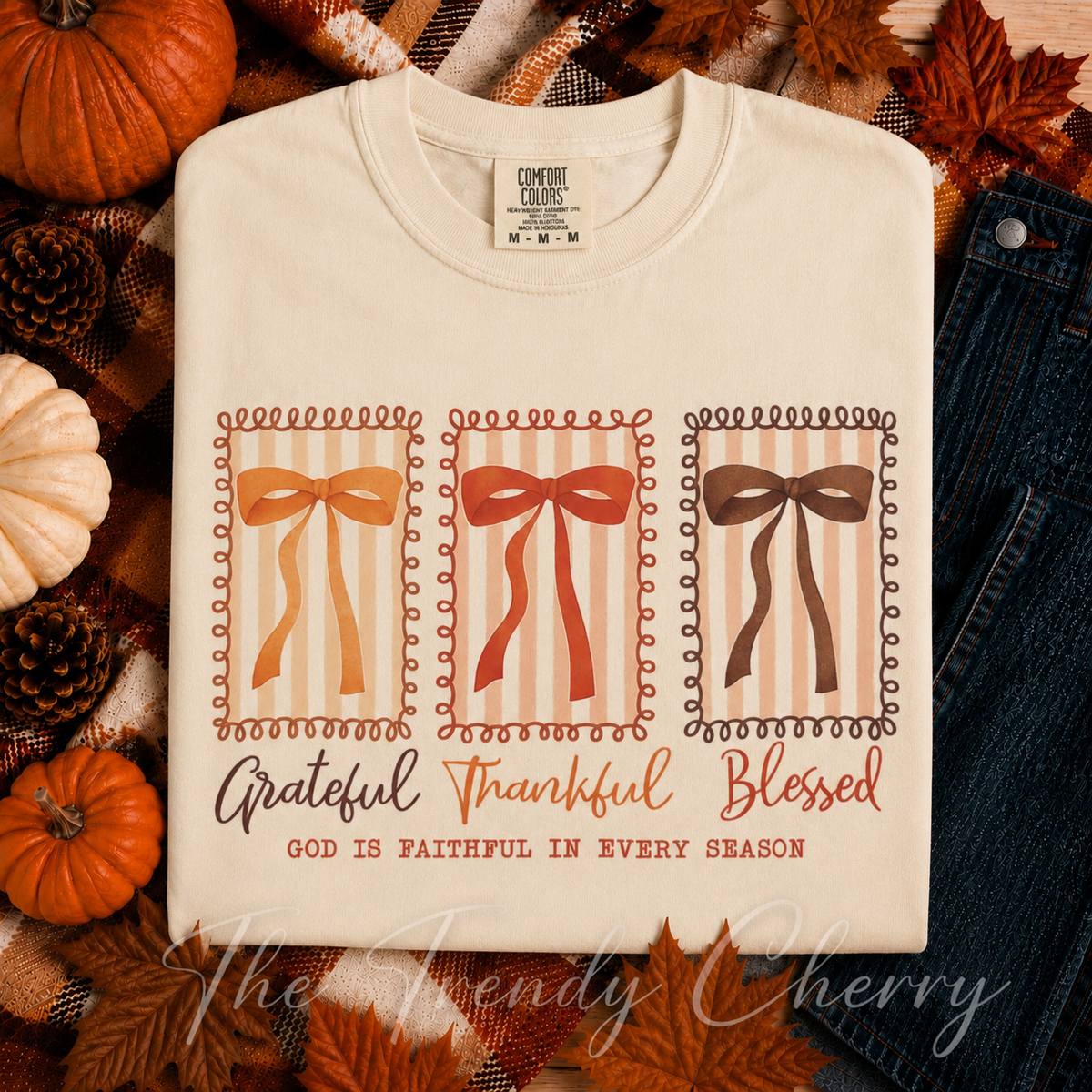 Grateful, Thankful, And Blessed T-Shirt