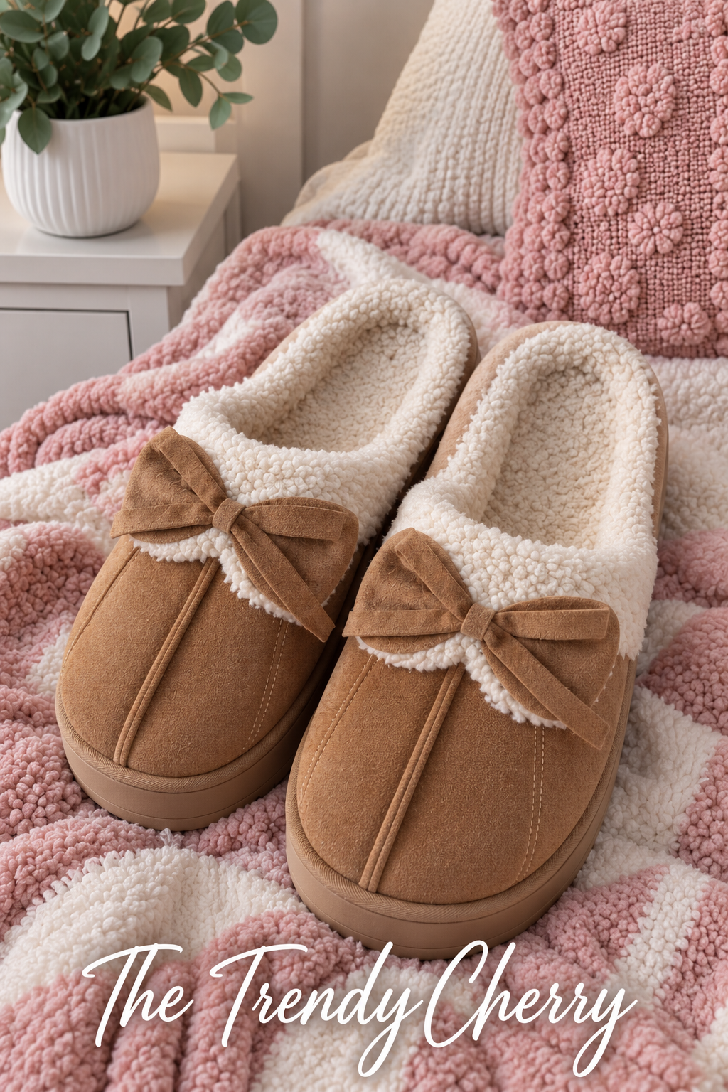 Platform Brown slippers