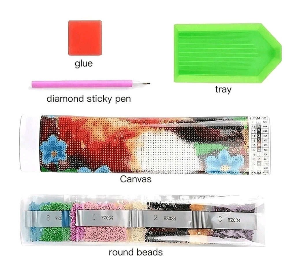 Diamond By Number Kit- what The Duck