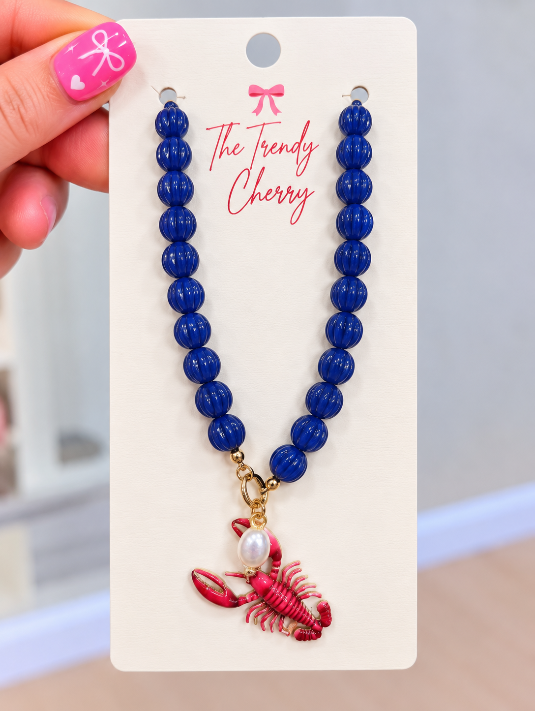 American Crawfish with Pearl Necklace