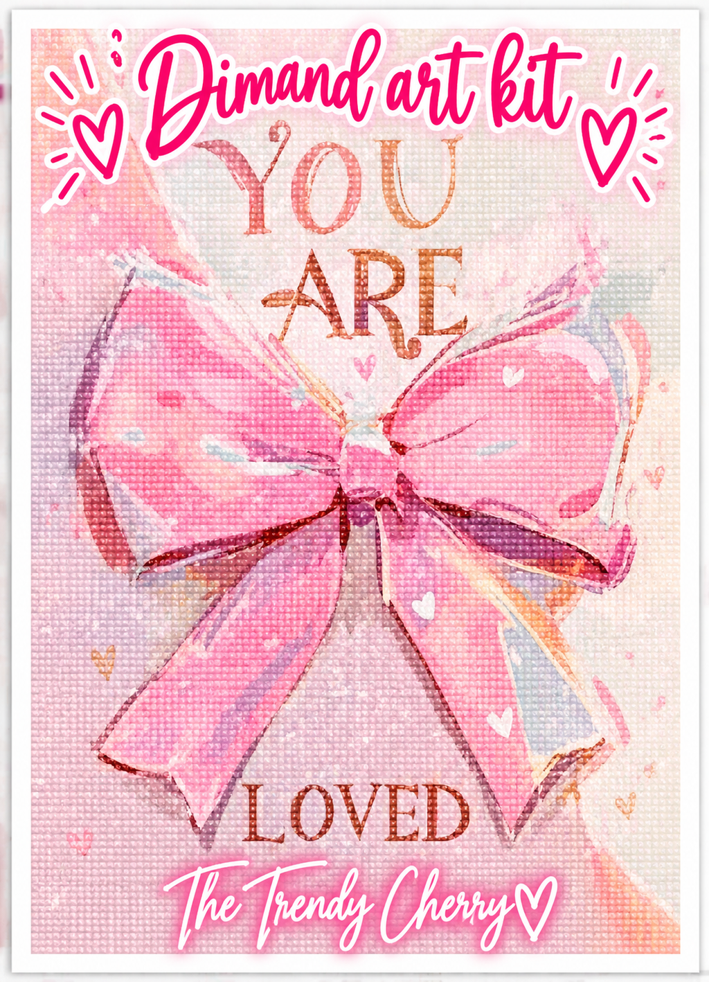 Diamond By Number Kit- you are loved