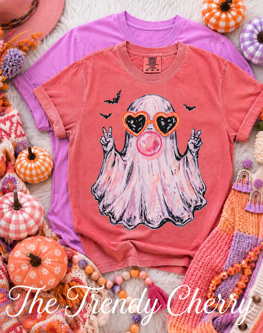 Peace Bubble Gum Ghost T-shirt