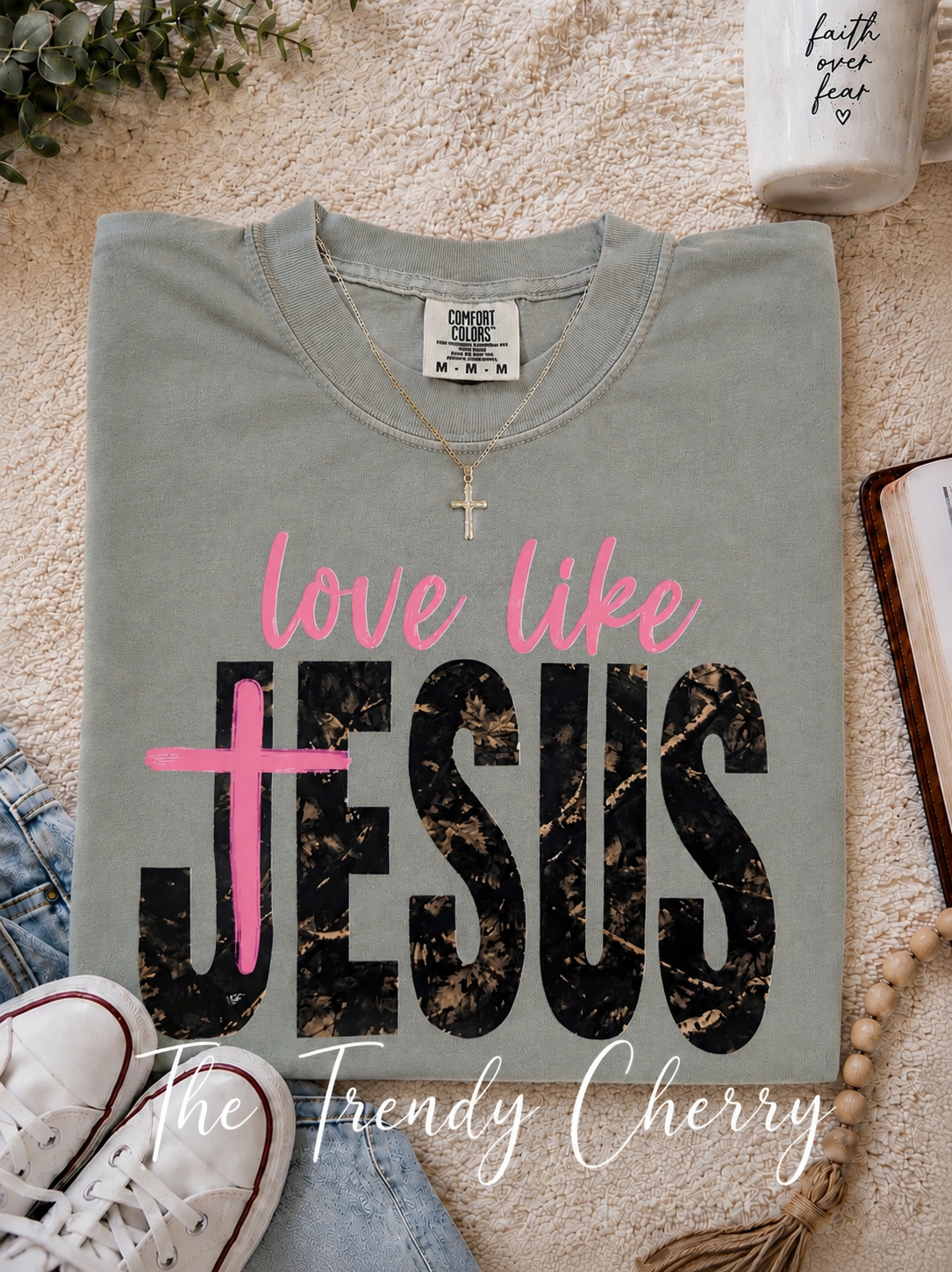 Love Like Jesus Camo T-Shirt