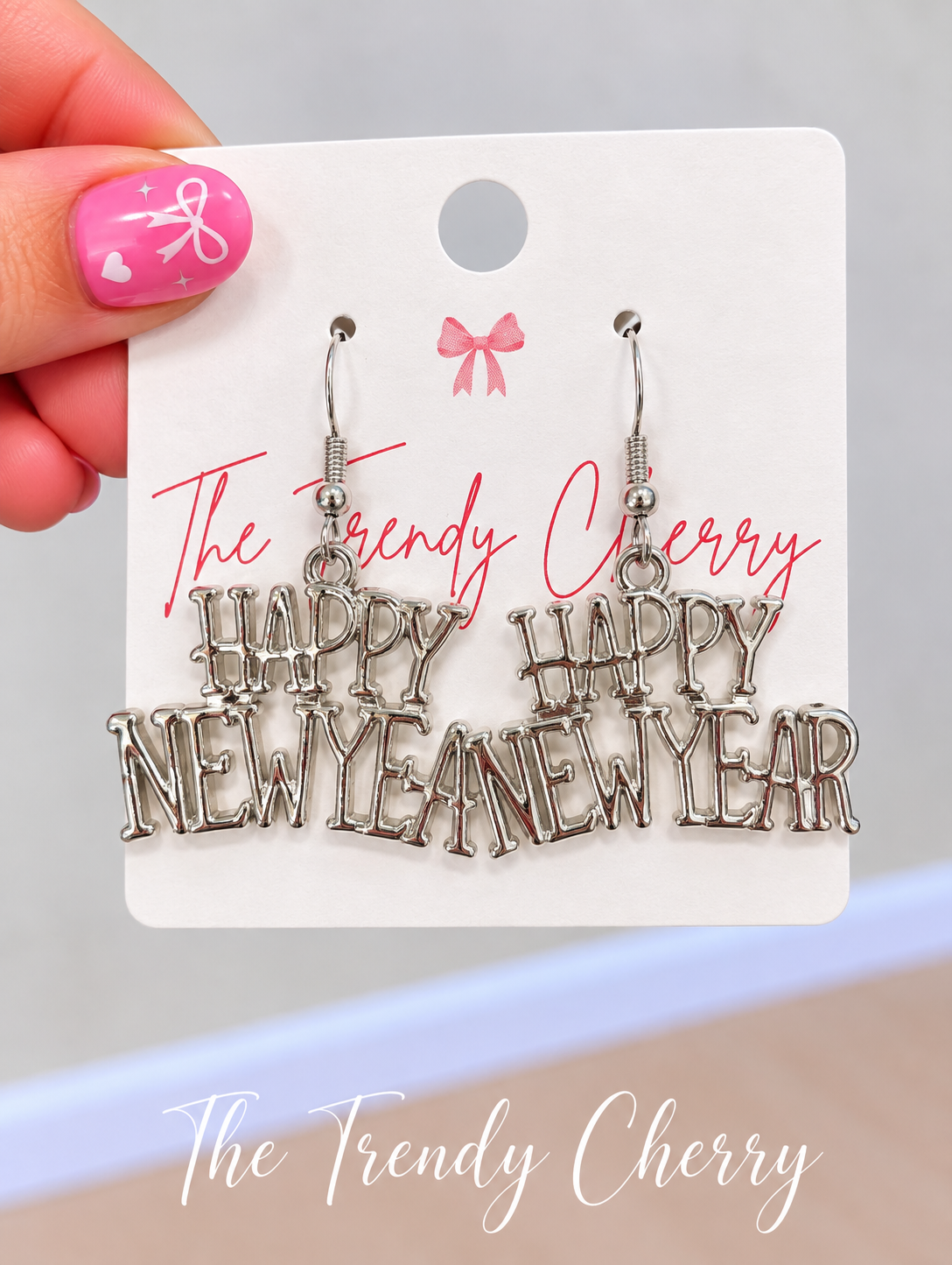 Happy New Year Earrings