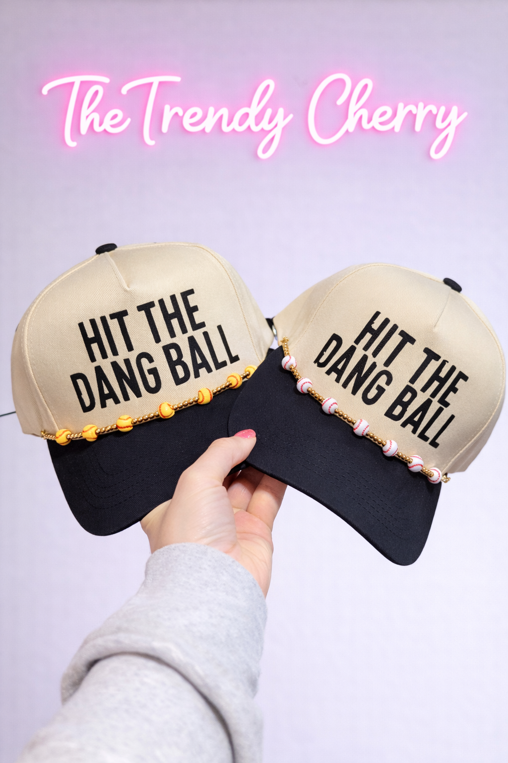 Hit the dang ball canvas trucker hat